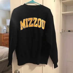 Mizzou Embroidered Crewneck Sweatshirt